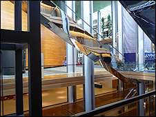 Strasbourg parliament - empty staircase