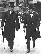 David Lloyd George a Winston Churchill