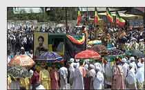 Haile Selassie's funeral