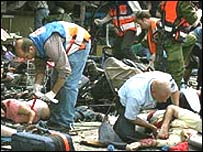 तेल अवीव में आत्मघाती हमला