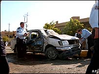 مزاحمت کاروں نے عراقی پولیس کو نشانہ بنایا ہے