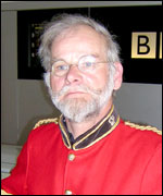Alan Gibbs in uniform