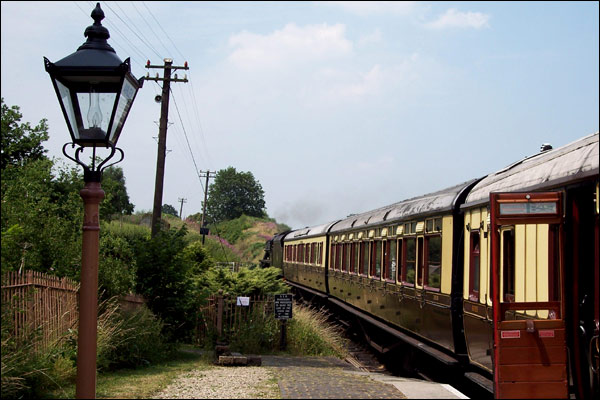 20世纪40年代的蒸汽火车