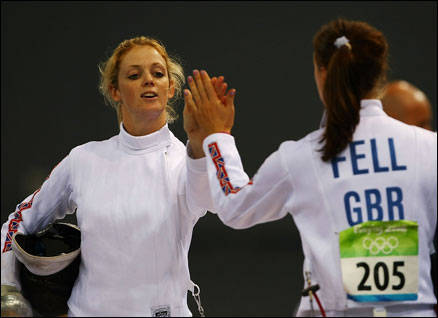 Katy Livingston (left) and Heather Fell