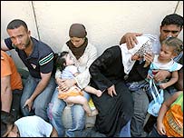 ग़ज़ा मे फ़लस्तीनी लोग