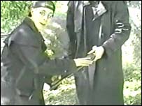 Cena de vídeo amador