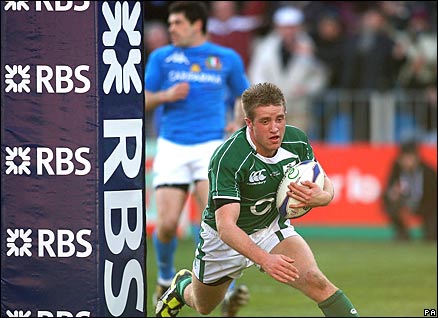 Luke Fitzgerald, Ireland