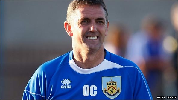 Burnley manager Owen Coyle
