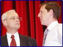 Vladimír Špidla a Stanislav Gross