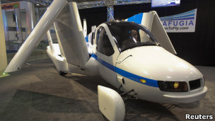 El auto volador Transition de Terrafugia