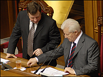 Олександр Мороз та Адам Мартинюк