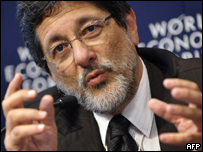 O presidente da Petrobras, José Sérgio Gabrielli