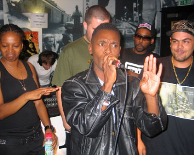 Peschy delivers a sermon