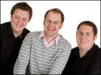 Andy Giddings, Paul Walker and Seth Bennett