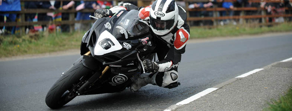 William Dunlop at the Cookstown 100 in 2010 © Pacemaker Press Intl