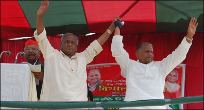 कल्याण सिंह और मुलायम सिंह यादव