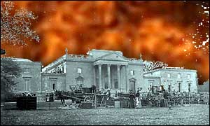 On the 16 April 1902 a great fire broke out in one of the front bedrooms of Stourhead.