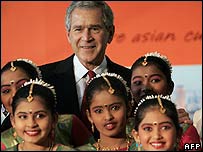 Tổng thống Bush ở Singapore