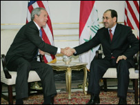 Bush ve Maliki
