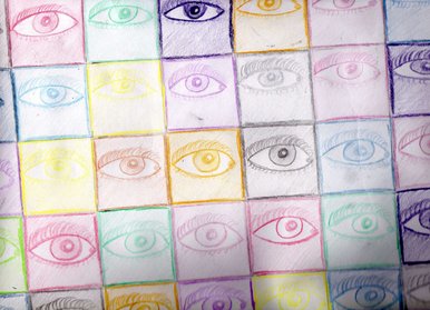 Abstract eyes