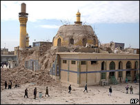 بم حملے کا نشانہ بنانے والا روضہ