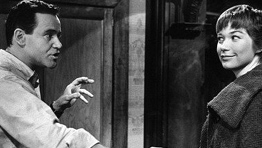 Jack Lemmon and Shirley MacLaine in Billy Wilder's wonderful The Apartment