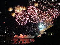 Cowes week Fireworks